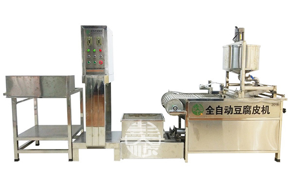 全自動千張機(jī)，也是成為全自動豆腐皮機(jī)